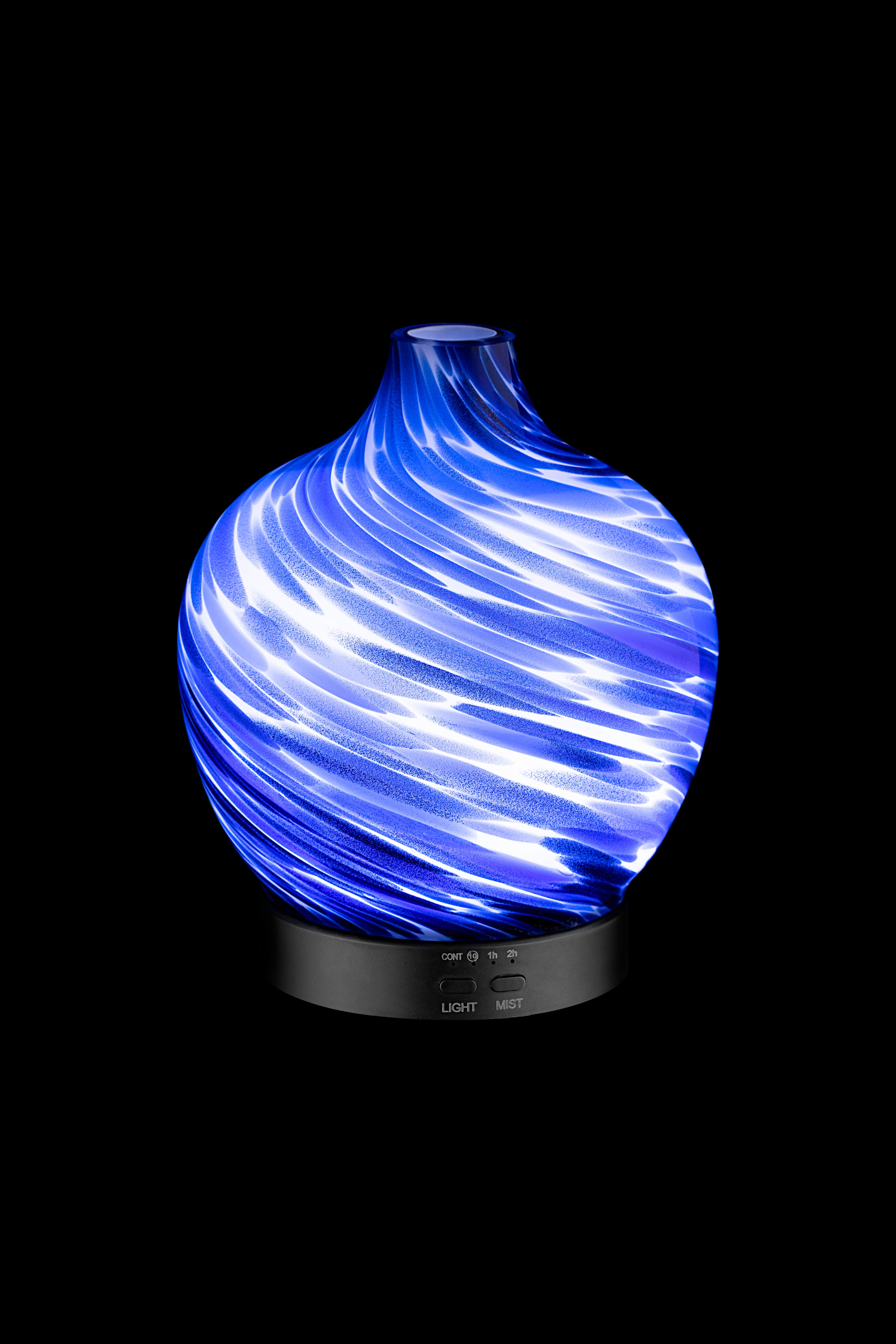 Işıklı Hava Nemlendirici Esansiyel Aroma Difüzörü - AZURE